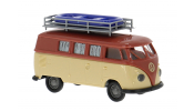 BREKINA 31639 VW T1b Camper, rot/beige, 1960, 1:87