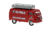BREKINA 32306 VW T1b Kasten, 1960, Alpina, 1:87