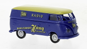 BREKINA 32784 VW T1b Kasten 1960, Saba Radio Haug,