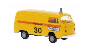 BREKINA 33552 Brekina, VW T2 Kasten, 1973, Brandweer Schipol, 1:87