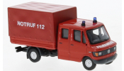 BREKINA 36954 Mercedes L 307 D Doka 1988, Feuerwehr ,