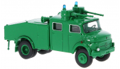 BREKINA 47185 Brekina, Mercedes LA 1113 Wasserwerfer, hellgrün, 1966, Polizei, 1:87