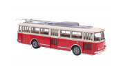 BREKINA 61356 Brekina, Skoda 9 TR, beige/rot, 1962, 1:87