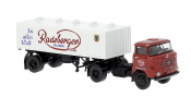 BREKINA 71213 IFA W50 Biertank-Sattelzug Radeberger