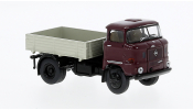 BREKINA 71256 IFA W 50 Zugmaschi dunkelrot Brekina 1:87