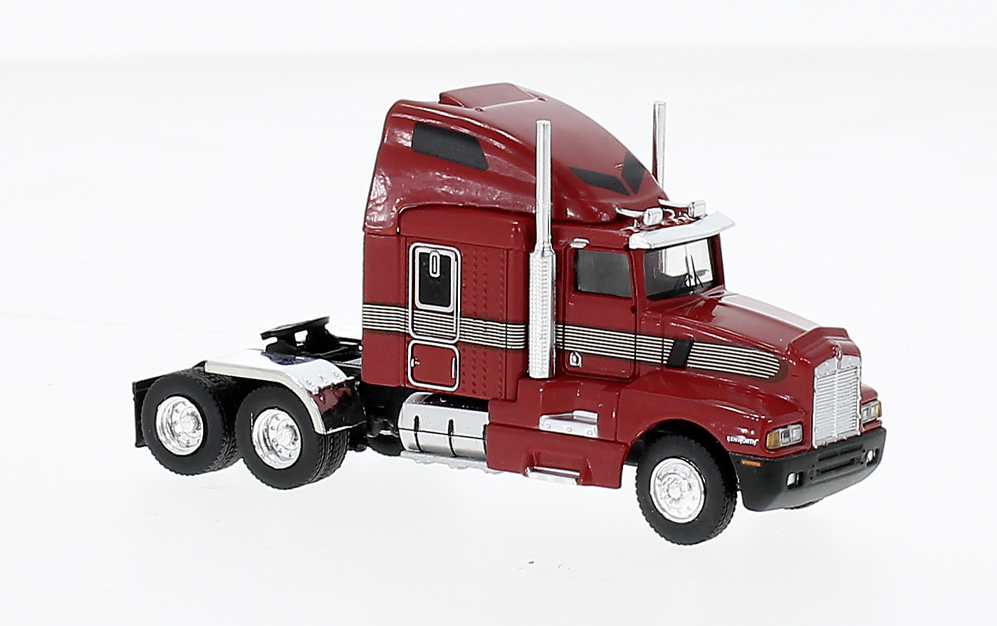 Camion Kenworth T600 Rouge Brekina échelle 1/87 - Modèle Réduit Neuf, Miniature Collection