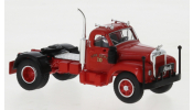 BREKINA 85981 Brekina, Mack B 61, rot, 1953, Fire Dept., 1:87