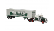 BREKINA 86258 Kenworth W 900 Koffer-SZ, 1977, Reimer, 1:87