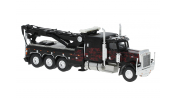 BREKINA 86278 Brekina, Peterbilt 359 Abschleppwagen, schwarz, 1973, Flames, 1:87