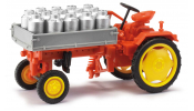 BUSCH 210005001 Traktor RS09 Pritsche + Milch