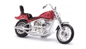 BUSCH 40153 US Motorrad Rot Metallic