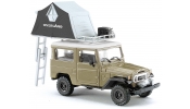BUSCH 43015 Toyota J 4 mit Dachzelt Beige
