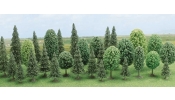 BUSCH 6489 Vegyes erdő, 60÷135 mm (30 db, talppal) BUSCH 6489 Vegyes erdő, 60÷135 mm (30 db, talppal)