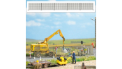 BUSCH 1024 Bauzaun H0