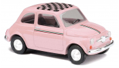 BUSCH 48733 Fiat 500 pink
