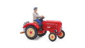 BUSCH 50013 Traktor Porsche m. Bäuerin
