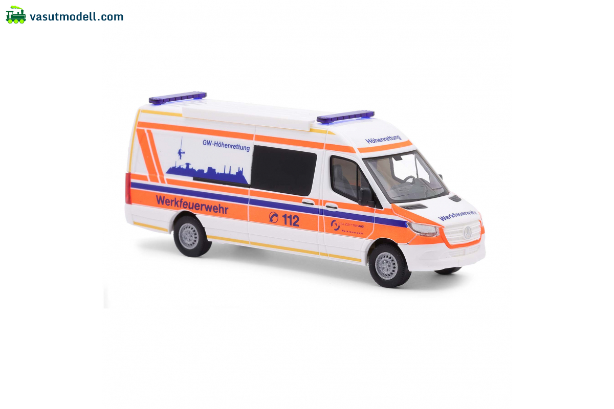 BUSCH 52627 MB Sprinter FW Salzgitter H0 BUSCH 52627 MB Sprinter FW Salzgitter H0