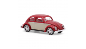 BUSCH 52968 VW Käfer Ovalf. rot/beige