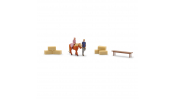 BUSCH 79804 A-Set: Ponyreiten H0 BUSCH 79804 A-Set: Ponyreiten H0