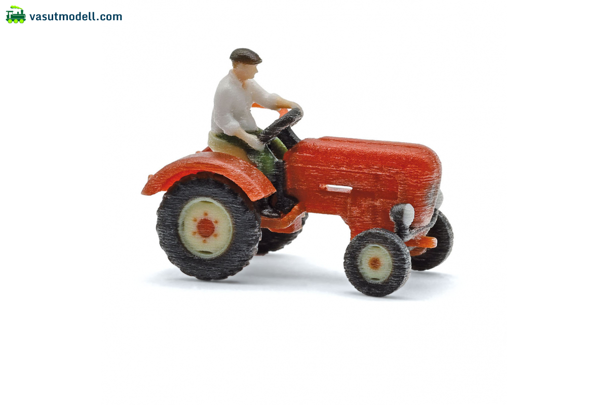BUSCH 8358 Traktor Junior mit Bauer N BUSCH 8358 Traktor Junior mit Bauer N