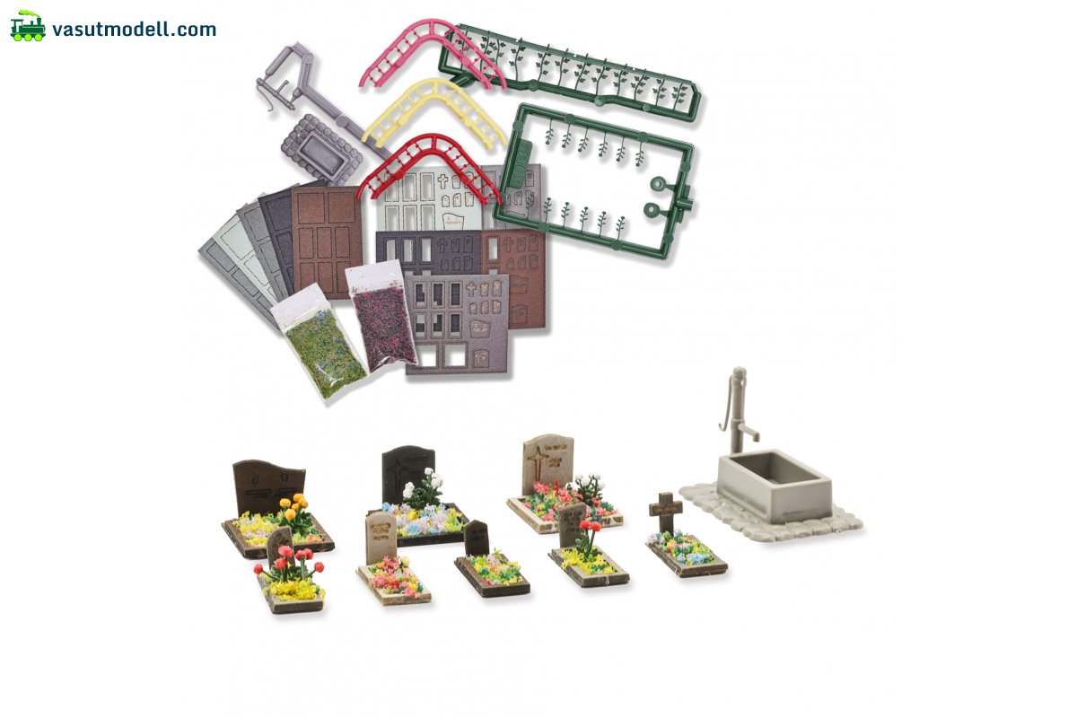 BUSCH 8924 Friedhof-Set TT BUSCH 8924 Friedhof-Set TT