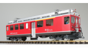 ESU 30136 E-Lok, Pullman IIm, RhB-Triebwagen ABe 4/4 II, Nr. 42, silberner Zierstreifen unten, Epoche V ESU 30136 E-Lok, Pullman IIm, RhB-Triebwagen ABe 4/4 II, Nr. 42, silberner Zierstreifen unten, Epoche V