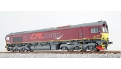 ESU 31070 Dízelmozdony, CFL 741, 2012, vörös-barna, VI, mit DCC-hangos, füstölővel, DC/AC ESU 31070 Dízelmozdony, CFL 741, 2012, vörös-barna, VI, mit DCC-hangos, füstölővel, DC/AC