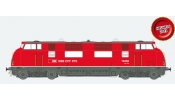 ESU 31083 Dízelmozdony, Am 4/4, 18462 SBB, 1987, feuerrot, IV, DCC-hangos, füstölővel, DC/AC ESU 31083 Dízelmozdony, Am 4/4, 18462 SBB, 1987, feuerrot, IV, DCC-hangos, füstölővel, DC/AC