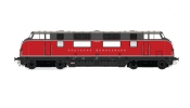 ESU 31089 Dízelmozdony, H0, BR V200, V200 013, DB, Ep III, altrot, Vorbildzustand um 1957, LokSound, Raucherzeuger, DC/AC ESU 31089 Dízelmozdony, H0, BR V200, V200 013, DB, Ep III, altrot, Vorbildzustand um 1957, LokSound, Raucherzeuger, DC/AC