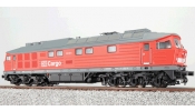 ESU 31162 Dízelmozdony, H0, 232 303, DB Cargo Ep V, verkehrsrot, Vorbildzustand um 2000, LokSound, Raucherzeuger, DC/AC ESU 31162 Dízelmozdony, H0, 232 303, DB Cargo Ep V, verkehrsrot, Vorbildzustand um 2000, LokSound, Raucherzeuger, DC/AC