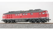 ESU 31169 Diesellok, H0, BR 132, 232 204, DB Ep V, orientrot, Vorbildzustand um 1995, LokSound, Raucherzeuger, DC/AC ESU 31169 Diesellok, H0, BR 132, 232 204, DB Ep V, orientrot, Vorbildzustand um 1995, LokSound, Raucherzeuger, DC/AC