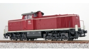 ESU 31230 Dízelmozdony, H0, V90 043, DB, Altrot, Ep. III, Vorbildzustand um 1967, LokSound, Raucherzeuger, DC/AC ESU 31230 Dízelmozdony, H0, V90 043, DB, Altrot, Ep. III, Vorbildzustand um 1967, LokSound, Raucherzeuger, DC/AC