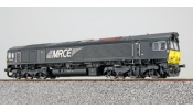 ESU 31278 Dízelmozdony, H0, C77 MRCE DE 6616, schwarz, Ep VI, Vorbildzustand um 2006, LokSound, Raucherzeuger, DC/AC ESU 31278 Dízelmozdony, H0, C77 MRCE DE 6616, schwarz, Ep VI, Vorbildzustand um 2006, LokSound, Raucherzeuger, DC/AC