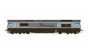 ESU 31282 Diesellok H0, C66 RheinCargo DE 62, Ep VI, Vorbildzustand um 2018, Silber, Sound+Rauch, DC/AC ESU 31282 Diesellok H0, C66 RheinCargo DE 62, Ep VI, Vorbildzustand um 2018, Silber, Sound+Rauch, DC/AC
