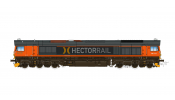 ESU 31284 Diesellok H0, C66 Hectorrail, T66 713, Ep VI, Vorbildzustand um 2018, Grau/Orange  Sound+Rauch, DC/AC