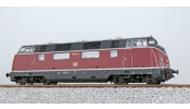 ESU 31331 Diesellok, H0, V200, 220 021 DB, Altrot, Ep. IV, Vorbildzustand um 1975, LokSound, Raucherzeuger, DC/AC ESU 31331 Diesellok, H0, V200, 220 021 DB, Altrot, Ep. IV, Vorbildzustand um 1975, LokSound, Raucherzeuger, DC/AC