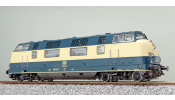 ESU 31338 Diesellok, H0, V200.0, 220 012 DB, ozeanblau/beige, Ep IV, Vorbildzustand um 1975, Sound+Rauch, DC/AC