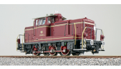 ESU 31410 Diesellok, H0, BR V60, V60 512, altrot, EP III, Vorbildzustand um 1960, LokSound, Raucherzeuger, Rangierkupplung, DC/AC ESU 31410 Diesellok, H0, BR V60, V60 512, altrot, EP III, Vorbildzustand um 1960, LokSound, Raucherzeuger, Rangierkupplung, DC/AC