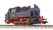 ESU 31652 Gőzmozdony, BR80, 80 018 DRG, Schwarz, Ep II, Vorbildzustand um 1936, LokSound, Doppelraucherzeuger, Rangierkupplung, DC/AC