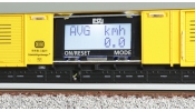 ESU 36030 Hilfsgerätewagen, EHG 388, sárga, DB, IV, Mess-Elektronik, DC/AC
