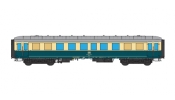 ESU 36041 Gesellschaftswagen, H0, WGye831 43-591, DB, ozeanblau-beige, Ep IV, mit Sound und Lichteffekt ESU 36041 Gesellschaftswagen, H0, WGye831 43-591, DB, ozeanblau-beige, Ep IV, mit Sound und Lichteffekt