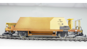 ESU 36052 Güterwaggon, Pullman IIm, Schotterwagen Set (RhB Fd 8660, RhB Fd 8662, RhB Fd 8663), ocker gelb, Epoche V ESU 36052 Güterwaggon, Pullman IIm, Schotterwagen Set (RhB Fd 8660, RhB Fd 8662, RhB Fd 8663), ocker gelb, Epoche V