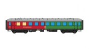 ESU 36136 Eilzugwagen, H0, DB, IV, BRye 693, 85-53 022, Chromoxidgrün/rot, Umbragrau, Halbspeisewagen, Ep IV, DC ESU 36136 Eilzugwagen, H0, DB, IV, BRye 693, 85-53 022, Chromoxidgrün/rot, Umbragrau, Halbspeisewagen, Ep IV, DC