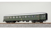 ESU 36140 Eilzugwagen, H0, DB, III, B4ye-36/50, 73982-Ffm, Flaschengrün , Weißaluminium , Ep III, DC ESU 36140 Eilzugwagen, H0, DB, III, B4ye-36/50, 73982-Ffm, Flaschengrün , Weißaluminium , Ep III, DC