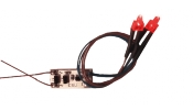 ESU 50705 Belső világítás, Schlusslicht, 2 LED rot - Helligkeit einstellbar. Spurweite: Alle ESU 50705 Belső világítás, Schlusslicht, 2 LED rot - Helligkeit einstellbar. Spurweite: Alle