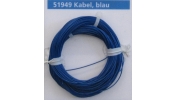 ESU 51949 Extra flexibilis vezeték, d=0.5 mm, AWG36, 2 A, 10 m, kék