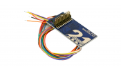ESU 51957 Adapterplatine 21MTC für 8 verstärkte Ausgänge, Lötkontakten und angelöteten Kabeln