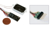 ESU 54800 LokSound micro V4.0 hangdekóder, 6-tűs (NEM 651), üres ESU 54800 LokSound micro V4.0 hangdekóder, 6-tűs (NEM 651), üres
