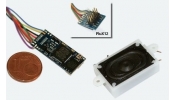 ESU 55800 LokSound micro V4.0 hangdekóder, PluX12 kábellel, üres ESU 55800 LokSound micro V4.0 hangdekóder, PluX12 kábellel, üres