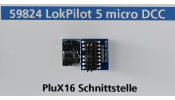 ESU 59824 LokPilot 5 micro DCC, Plux16 (TT, N)